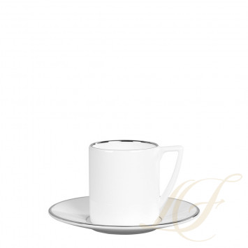 Блюдце для чашки эспрессо 12см коллекции Jasper Conran - Platinum бренда Wedgwood