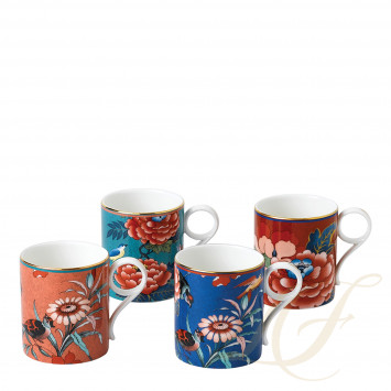 Кружка 200мл, 4шт. коллекции Paeonia Blush бренда Wedgwood