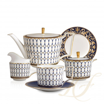 Чайный сервиз на 4 персоны коллекции Renaissance Gold бренда Wedgwood