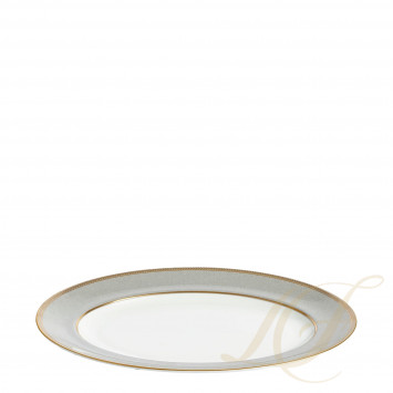 Блюдо овальное 35см коллекции Renaissance Grey бренда Wedgwood