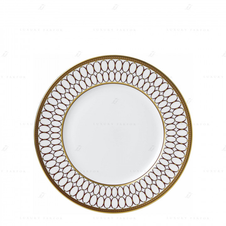 Тарелка главная 27см коллекции Renaissance Red бренда Wedgwood