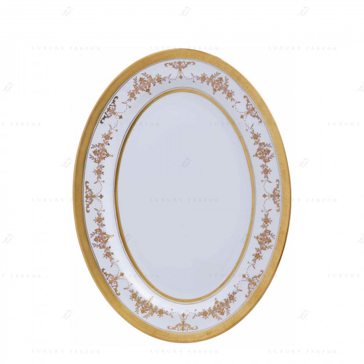 Блюдо овальное 40,5см коллекции Riverton бренда Wedgwood