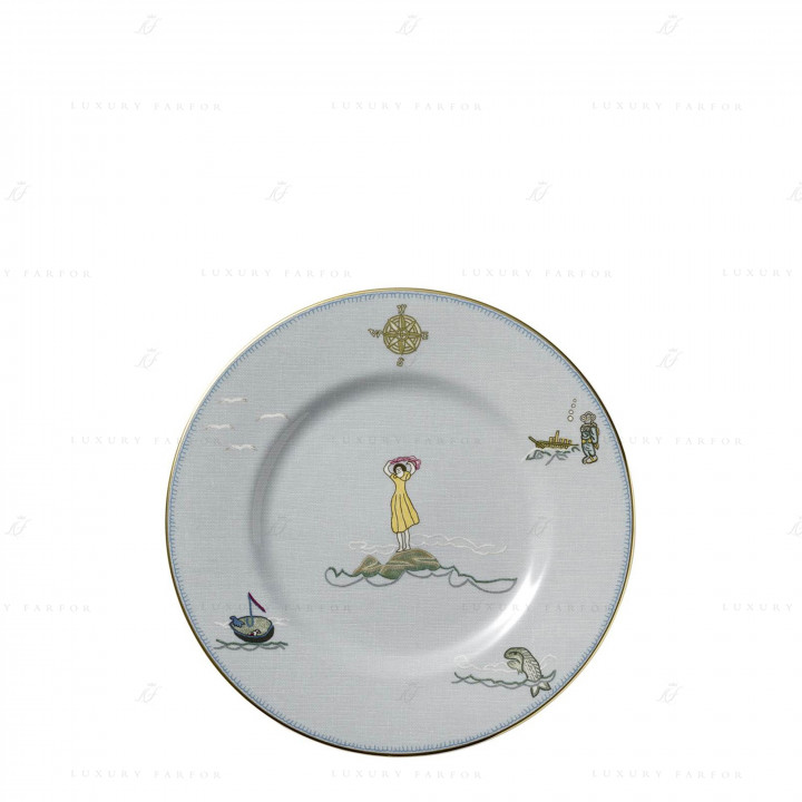 Тарелка закусочная 20,5см коллекции Sailor's Farewell бренда Wedgwood