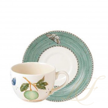 Чашка чайная с блюдцем 