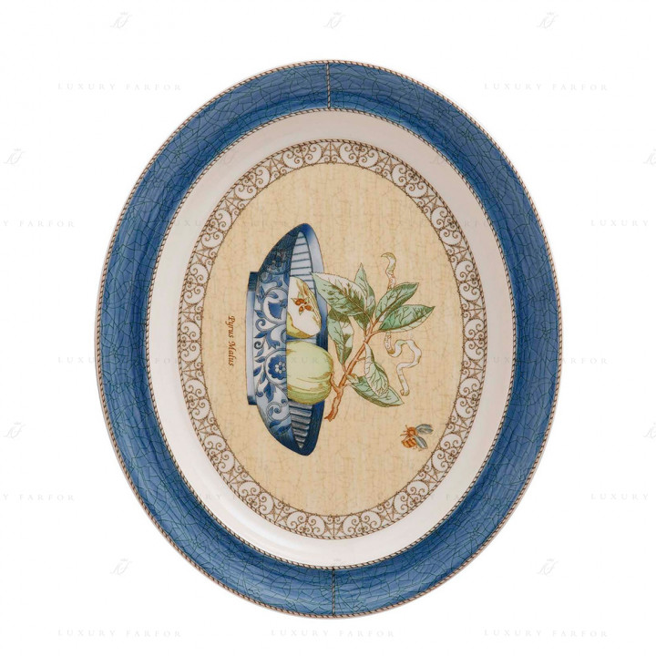 Блюдо овальное 42см коллекции Sarah`s Garden бренда Wedgwood