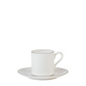 Чашка эспрессо с блюдцем 80мл коллекции Signet 