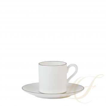 Чашка эспрессо с блюдцем 80мл коллекции Signet 
