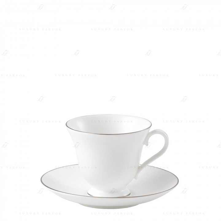 Чашка чайная с блюдцем коллекции Signet 