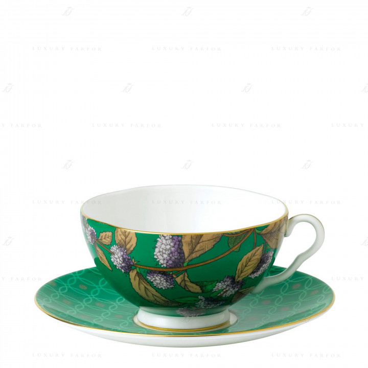 Чашка чайная с блюдцем коллекции Tea Garden 