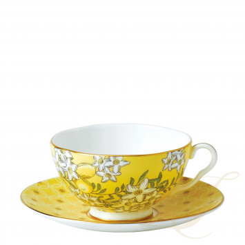 Чашка чайная с блюдцем 250мл коллекции Tea Garden 