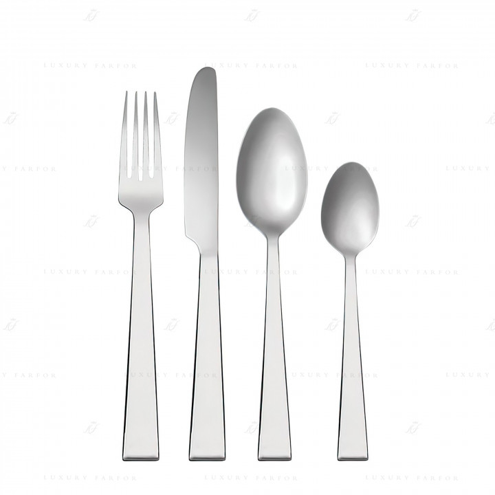 Набор столовых приборов из 16 предметов коллекции Vera Wang - Bande бренда Wedgwood