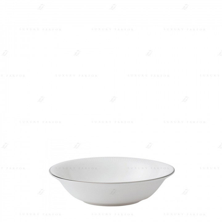 Чаша для мюсли 16см коллекции Vera Wang - Blanc Sur Blanc бренда Wedgwood
