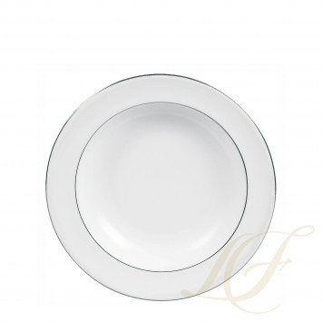 Тарелка для спагетти 28см коллекции Vera Wang - Blanc Sur Blanc бренда Wedgwood