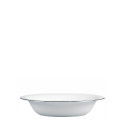 Чаша для овощей 26см коллекции Vera Wang - Blanc Sur Blanc бренда Wedgwood