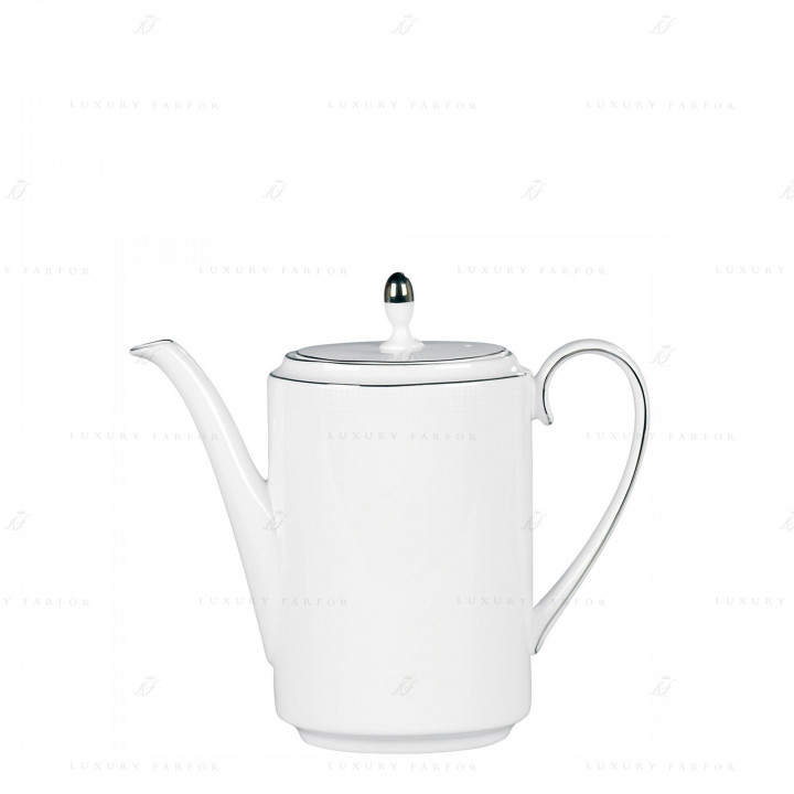 Кофейник 750мл коллекции Vera Wang - Blanc Sur Blanc бренда Wedgwood
