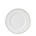 Тарелка главная 27см коллекции Vera Wang - Golden Grosgrain бренда Wedgwood