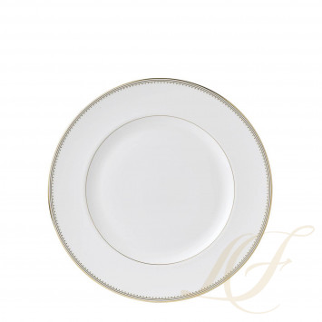 Тарелка главная 27см коллекции Vera Wang - Golden Grosgrain бренда Wedgwood
