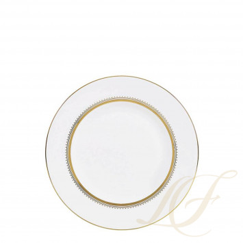 Тарелка закусочная 23см коллекции Vera Wang - Golden Grosgrain бренда Wedgwood