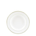 Тарелка суповая 23см коллекции Vera Wang - Golden Grosgrain бренда Wedgwood