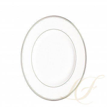 Блюдо овальное 39см коллекции Vera Wang - Grosgrain бренда Wedgwood