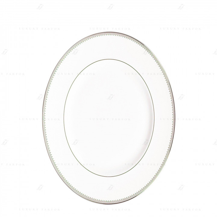 Блюдо овальное 39см коллекции Vera Wang - Grosgrain бренда Wedgwood