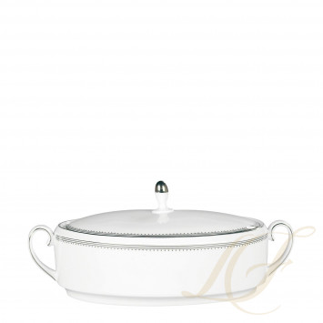 Рагушница 1400мл коллекции Vera Wang - Grosgrain бренда Wedgwood