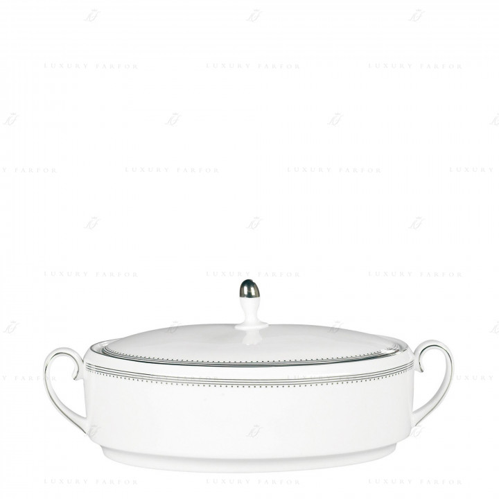 Рагушница 1400мл коллекции Vera Wang - Grosgrain бренда Wedgwood