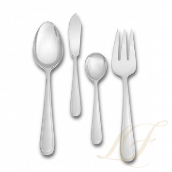 Набор столовых приборов из 4 предметов коллекции Vera Wang - Infinity бренда Wedgwood
