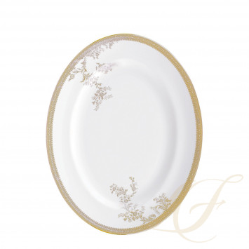 Блюдо овальное 39см коллекции Vera Wang - Lace 