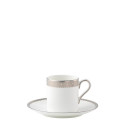 Чашка эспрессо с блюдцем 80мл коллекции Vera Wang - Lace 