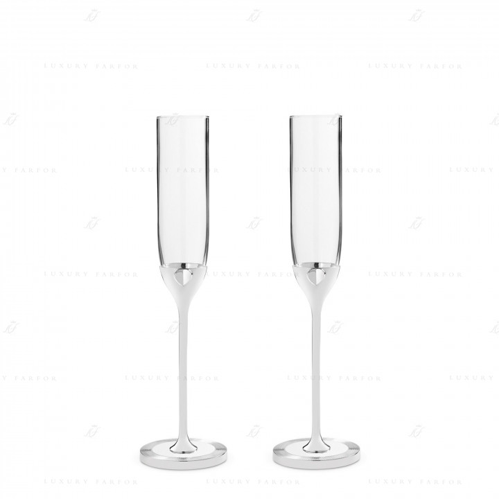 Флюте для шампанского 27см, 2шт. коллекции Vera Wang - Love Always бренда Wedgwood