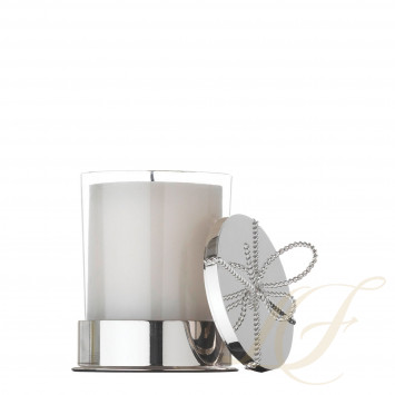 Свеча в банке с крышкой 18,5см коллекции Vera Wang - Love Knots бренда Wedgwood