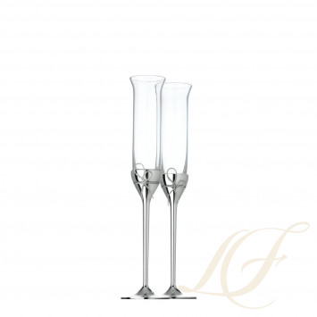 Флюте для шампанского 150мл, 2шт. коллекции Vera Wang - Love Knots бренда Wedgwood