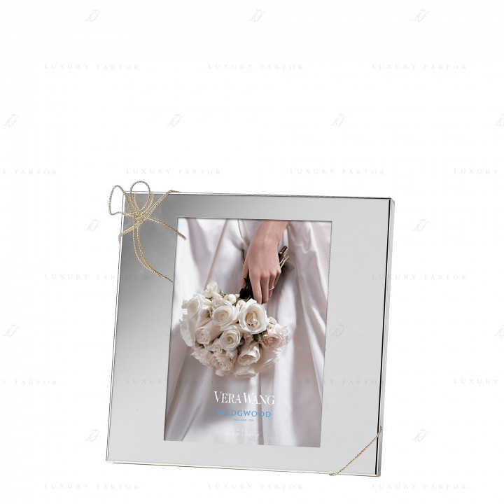 Рамка для фотографии 13x18см коллекции Vera Wang - Love Knots бренда Wedgwood
