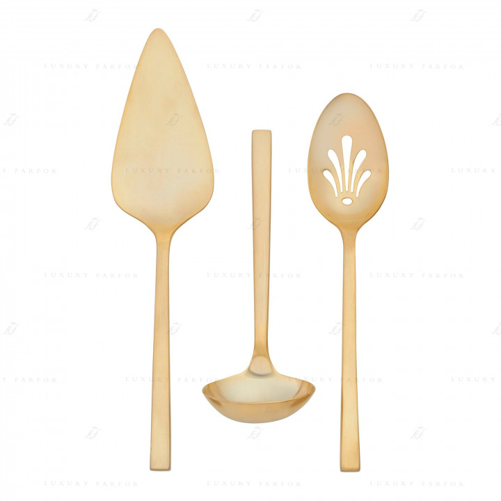 Набор столовых приборов из 3 предметов коллекции Vera Wang - Polished бренда Wedgwood