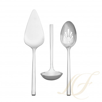 Набор столовых приборов из 3 предметов коллекции Vera Wang - Polished бренда Wedgwood