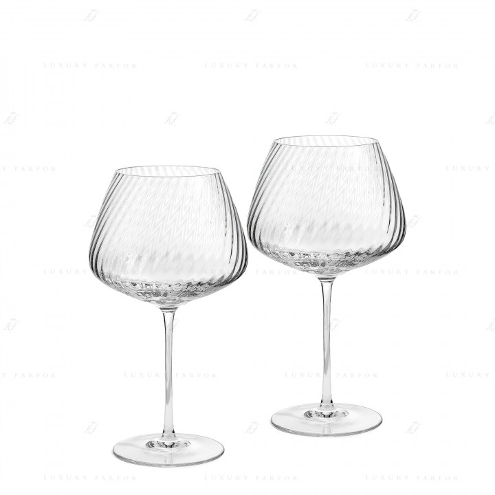Бокал для красного вина 660мл, 2шт. коллекции Vera Wang Swirl бренда Wedgwood