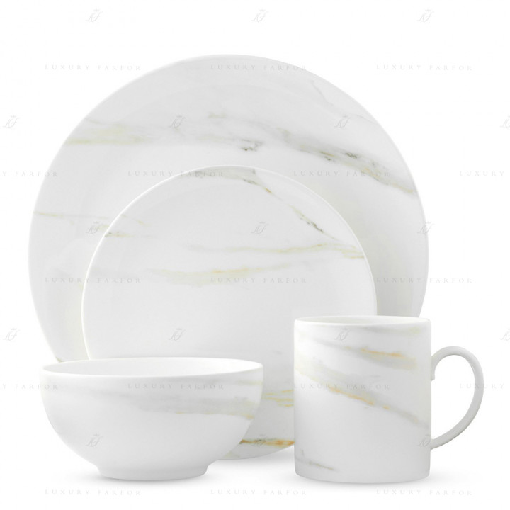 Набор из 4 предметов коллекции Vera Wang - Venato Imperial бренда Wedgwood