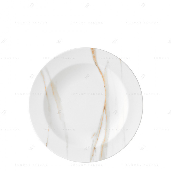 Тарелка суповая 25см коллекции Vera Wang - Venato Imperial бренда Wedgwood