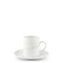 Чашка эспрессо с блюдцем  коллекции Vera Wang - Venato Imperial бренда Wedgwood