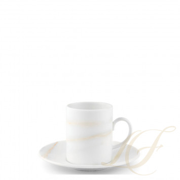 Чашка эспрессо с блюдцем  коллекции Vera Wang - Venato Imperial бренда Wedgwood