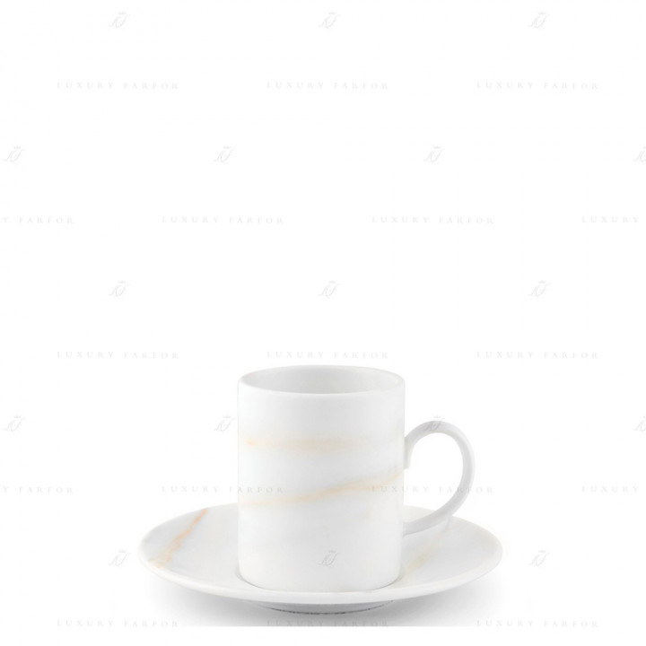 Чашка эспрессо с блюдцем  коллекции Vera Wang - Venato Imperial бренда Wedgwood
