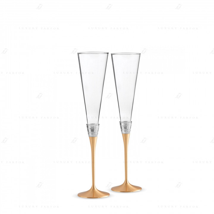 Флюте для шампанского 27см, 2шт.  коллекции Vera Wang with Love бренда Wedgwood