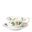 Чашка чайная с блюдцем 150мл коллекции Wild Strawberry бренда Wedgwood