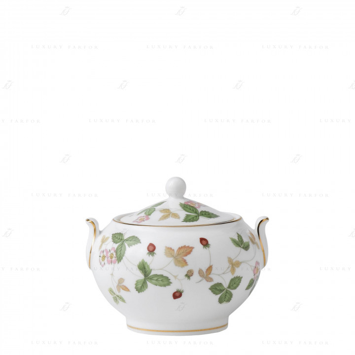 Сахарница 8см коллекции Wild Strawberry бренда Wedgwood
